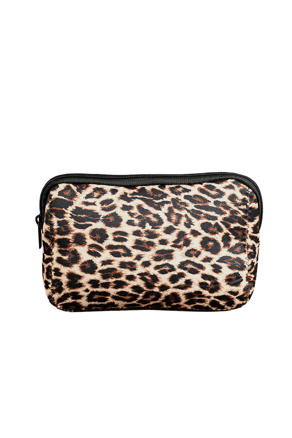 Brown Serape Leopard Make up Storage Bag 14*19CM