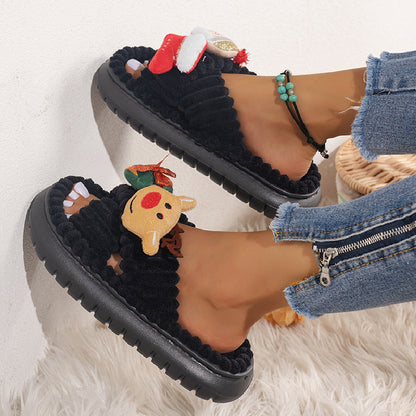 Casual Living Patchwork Round Comfortable Shoes