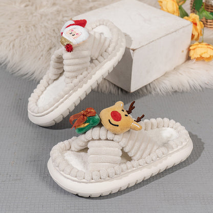 Casual Living Patchwork Round Comfortable Shoes