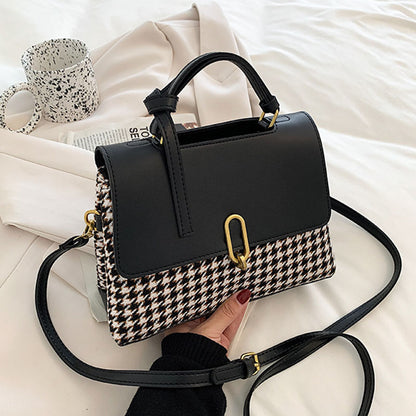 Casual Patchwork Contrast Bags