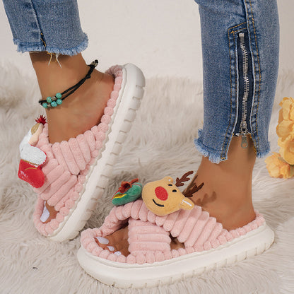 Casual Living Patchwork Round Comfortable Shoes